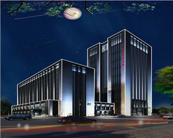 西安中鐵第一勘察設計院樓體亮化工程